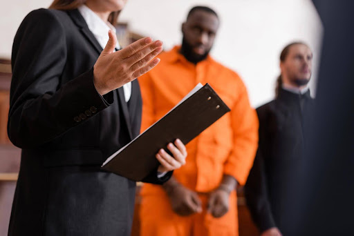 A Black man asserts his right to counsel when he is facing criminal charges.